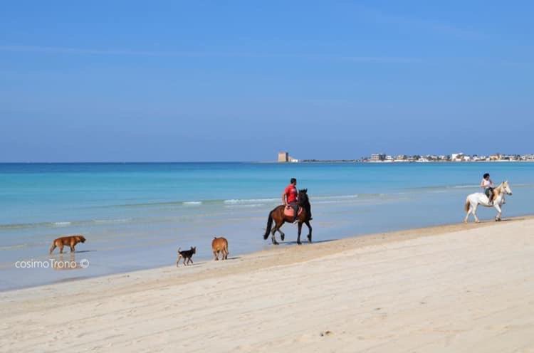 Appartamenti Torre Lapillo Buitenkant foto